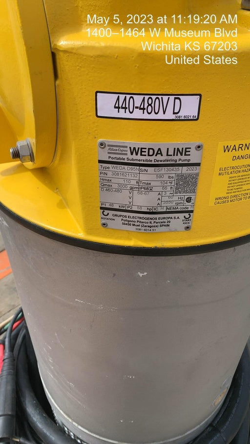 2023 ATLAS COPCO D95 N