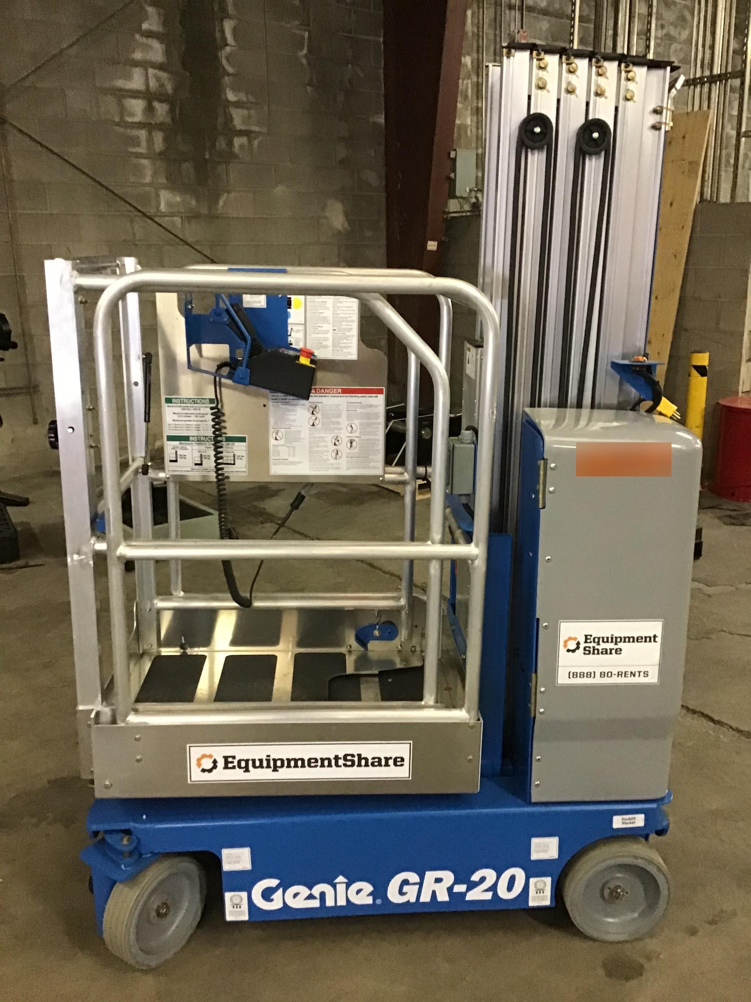 2019 GENIE GR-20