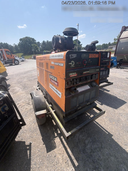 2021 Lincoln Electric Vantage 549X Ready Pak 3, ORANGE (includes trailer, cable rack, fender light kit)