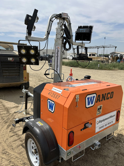 2024 Wanco WLTT-4MM4K Diesel, Deep Sea Controller, Shore Power Plug, Auto Start, (4) 350W LED Floodlights, 4kW Generator, 60 Gal Fuel Tank, 2" Ball, T3