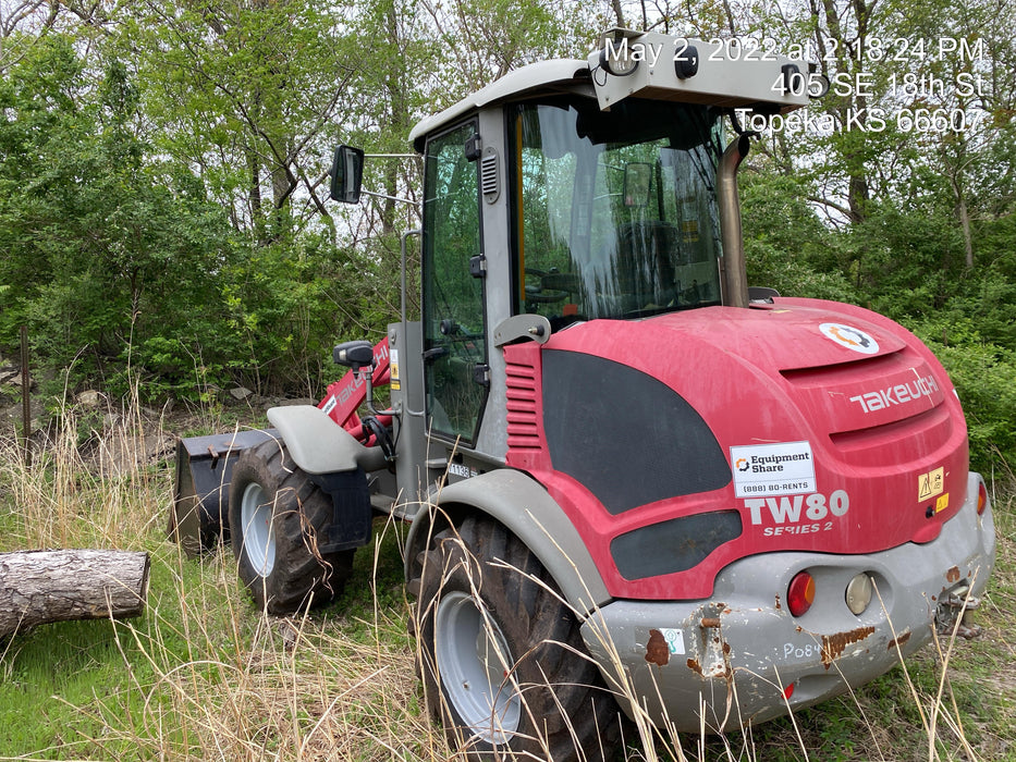 2015 Takeuchi TW80 TAKEUCHI TW80C2HS