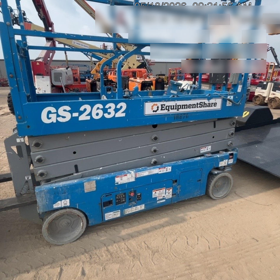 2018 Genie GS-2632 GENIE GS-2632 w/Fixed Rail, Chain Entry