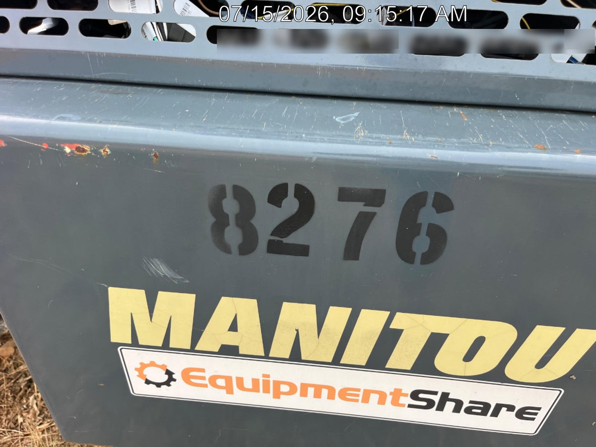 2018 Manitou 12042 Manitou MTA 12042 w/Cab/Heat/AC, Work Lights/Strobe, Aux Hyd, Solid Tires, Lift Hook, 66" Carriage, 72" Forks