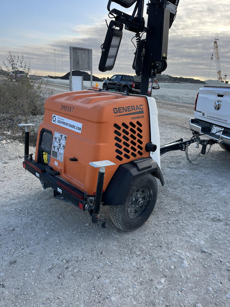 2024 Generac MLT2 Diesel, Flex Switch 120V Input, Powerzone Controller, 
(4) 320W LED Lights, 4kW Generator, 39.9 Gal Fuel Tank, 2" Ball, T3