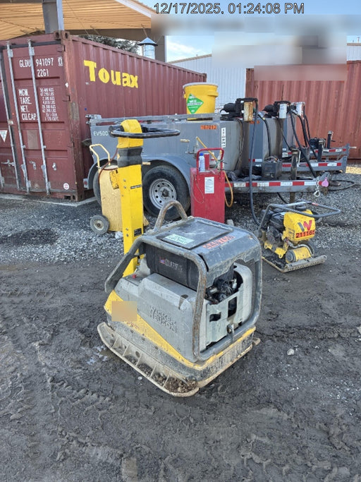 2024 Wacker Neuson DPU6555Heh Hatz Diesel, Reversible Plate Compactor, electric start
