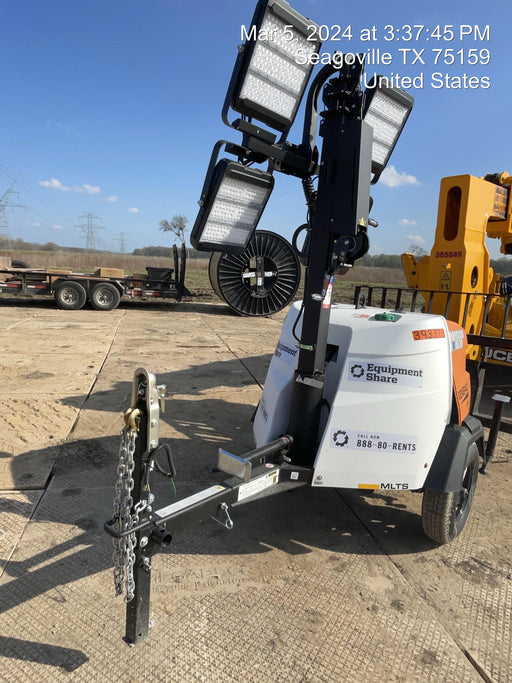 2024 Generac MLT2 Diesel, Flex Switch 120V Input, Powerzone Controller, 
(4) 320W LED Lights, 4kW Generator, 39.9 Gal Fuel Tank, 2" Ball, T3