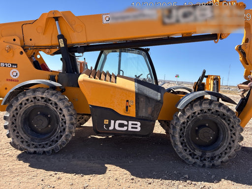 2020 JCB 510-56 Canopy, Solid Tires, Work Lights, Beacon, Aux Hydraulics, Back up Alarm, Lifting Eye, ES Decals
