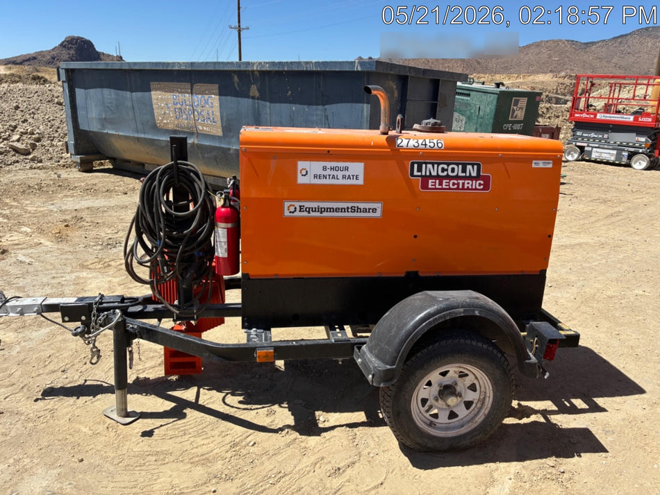 2022 Lincoln Electric LE400 Kubota V1505, Trlr, Cable Rack, Light Kit, ES Decals, T3