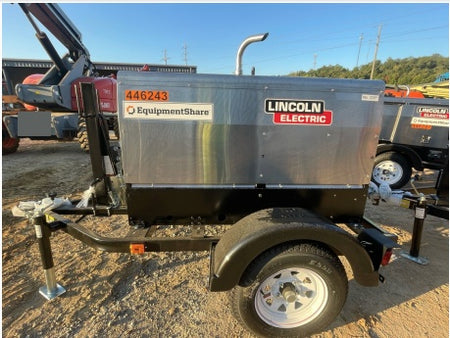 2024 Lincoln Electric LE400 Kubota V1505, Trlr, Cable Rack, Light Kit, ES Decals, T3