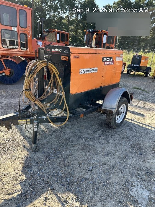 2022 Lincoln Electric LE400 Kubota V1505, Trlr, Cable Rack, Light Kit, ES Decals, T3