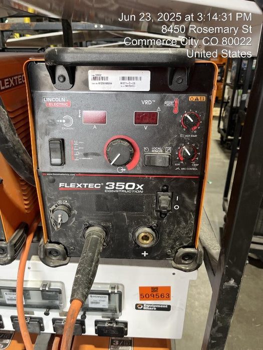 2025 LINCOLN ELECTRIC FLEXTEC 350X