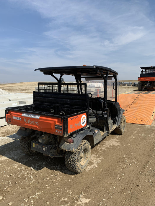 2021 Kubota RTV-X1140W-H Plastic Canopy, Windshield Acrylic Clear, LED Strobe Light, Wire Harness Kit, Back up Alarm