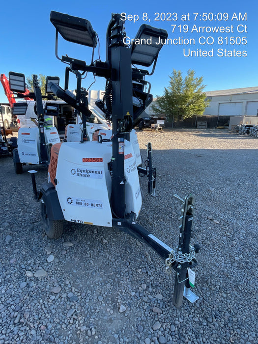 2023 Generac MLT2 Diesel, Flex Switch 120V Input, Powerzone Controller, (4) 320W LED Lights, 4kW Generator, 39.9 Gal Fuel Tank, 2" Ball, T3