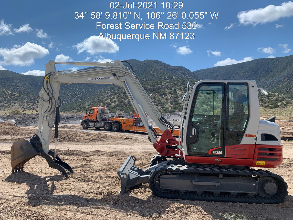 2021 TAKEUCHI TB290C