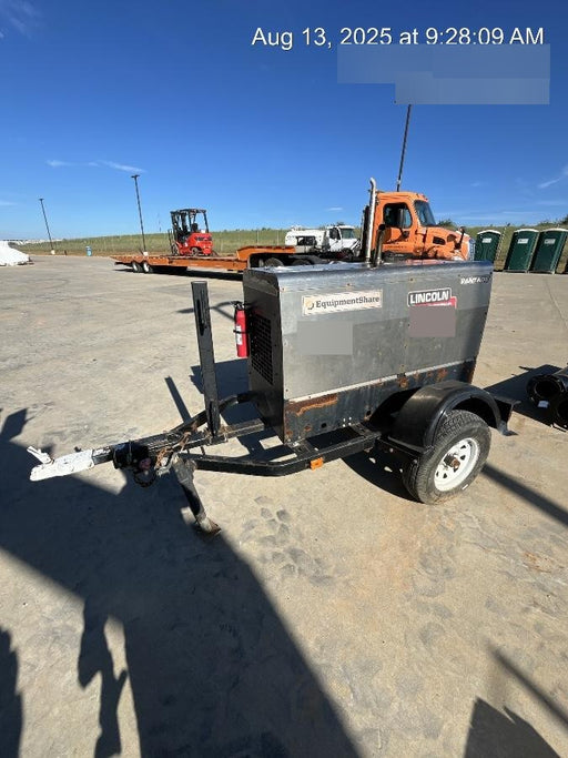 2019 Lincoln Electric Vantage 322 Lincoln Vantage 322 Welder w/Trailer, Light Kit, Cable Rack