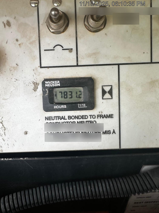 2019 Wacker Neuson LTV6K-LED LED Lighting, ES Track Hardware, Fuel Level Sensor