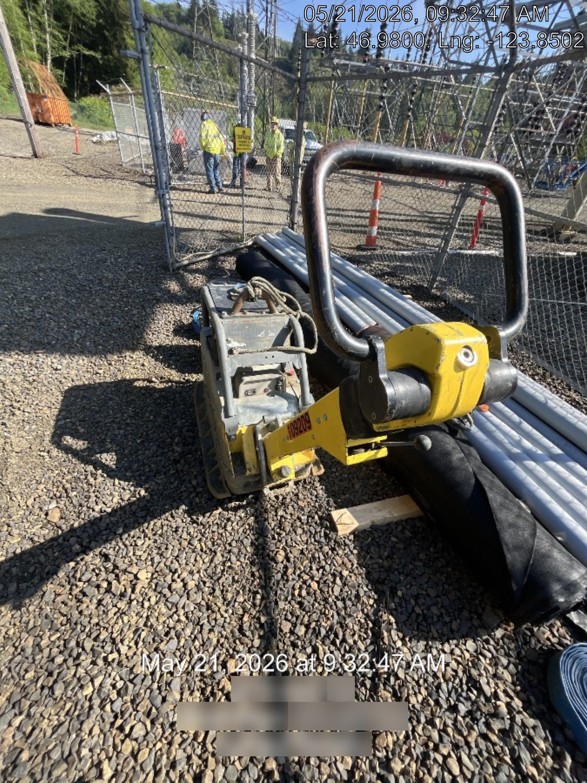 2020 Wacker Neuson DPU4545HEH Reversible Plate Compactor, Diesel