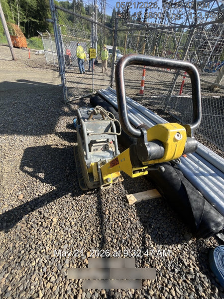 2020 Wacker Neuson DPU4545HEH Reversible Plate Compactor, Diesel