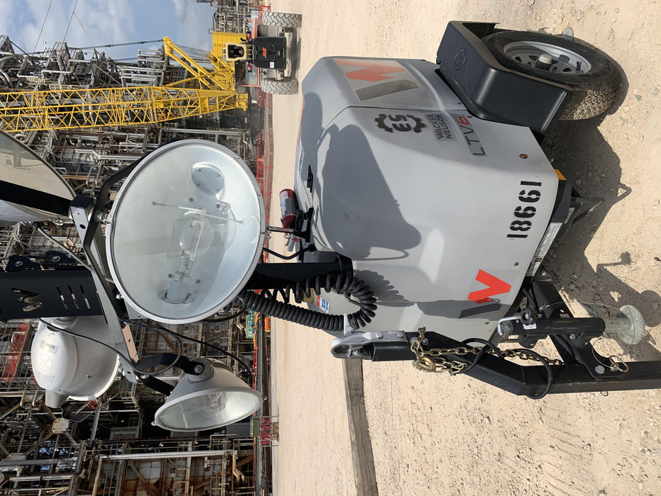 2018 Wacker Neuson LTV6L-MH Wacker Neuson LTV6L Mobile Light Tower w/Fuel Level Sensor Installed