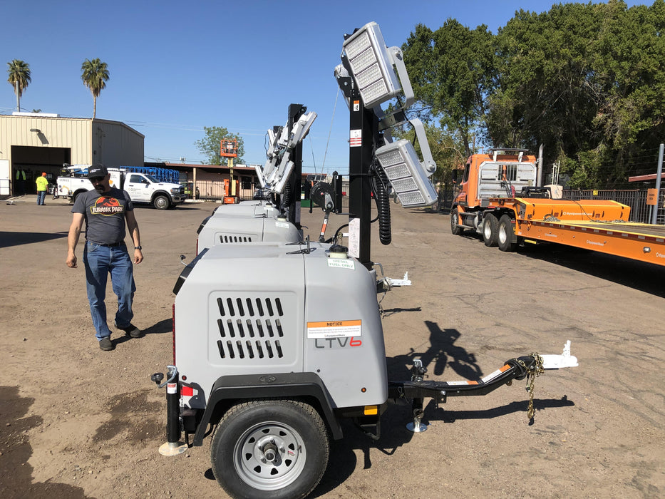 2019 Wacker Neuson LTV6K-LED Standard LED Towable Light Tower w/None