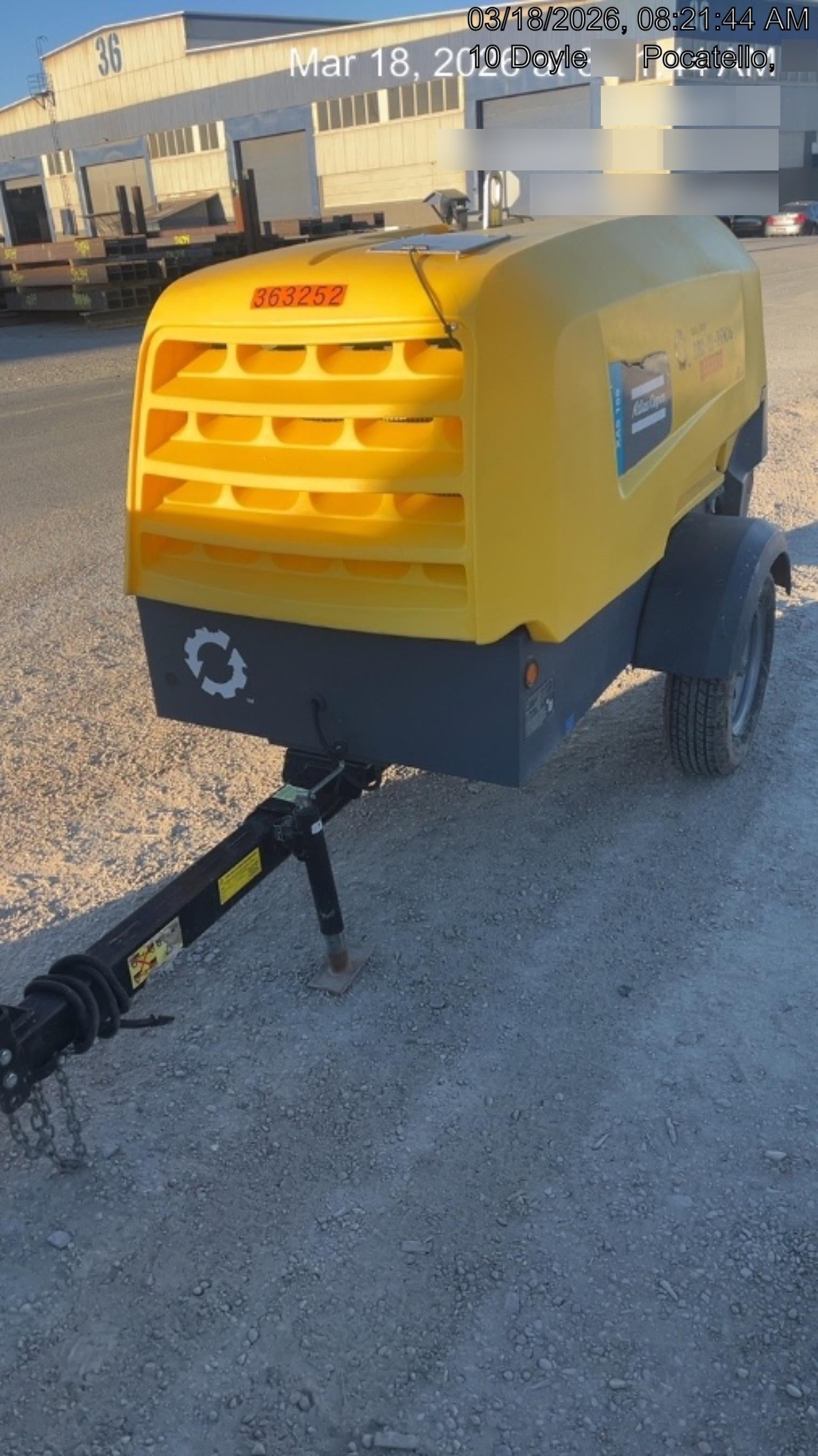 2023 ATLAS COPCO XAS188 CWK