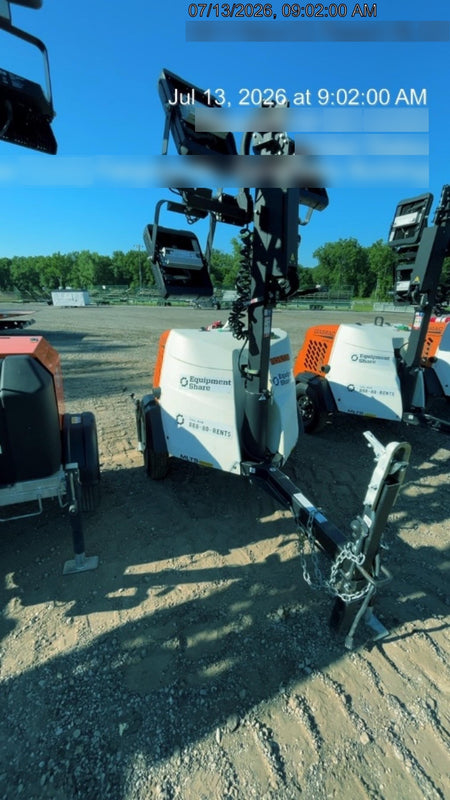 2024 Generac MLT2 Diesel, Flex Switch 120V Input, Powerzone Controller, 
(4) 320W LED Lights, 4kW Generator, 39.9 Gal Fuel Tank, 2" Ball, T3