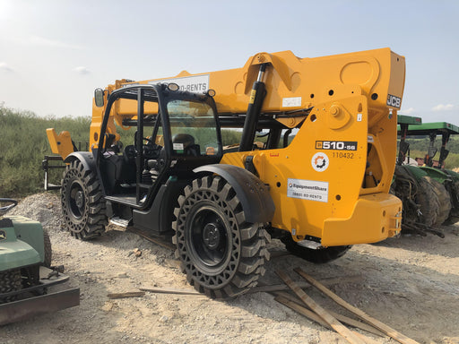 2020 JCB 510-56 Canopy, Solid Tires, Work Lights, Beacon, Aux Hydraulics, Back up Alarm, Lifting Eye, ES Decals