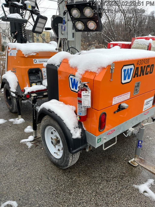 2024 Wanco WLTT-4MM4K Diesel, Deep Sea Controller, Shore Power Plug, Auto Start, (4) 350W LED Floodlights, 4kW Generator, 60 Gal Fuel Tank, 2" Ball, T3
