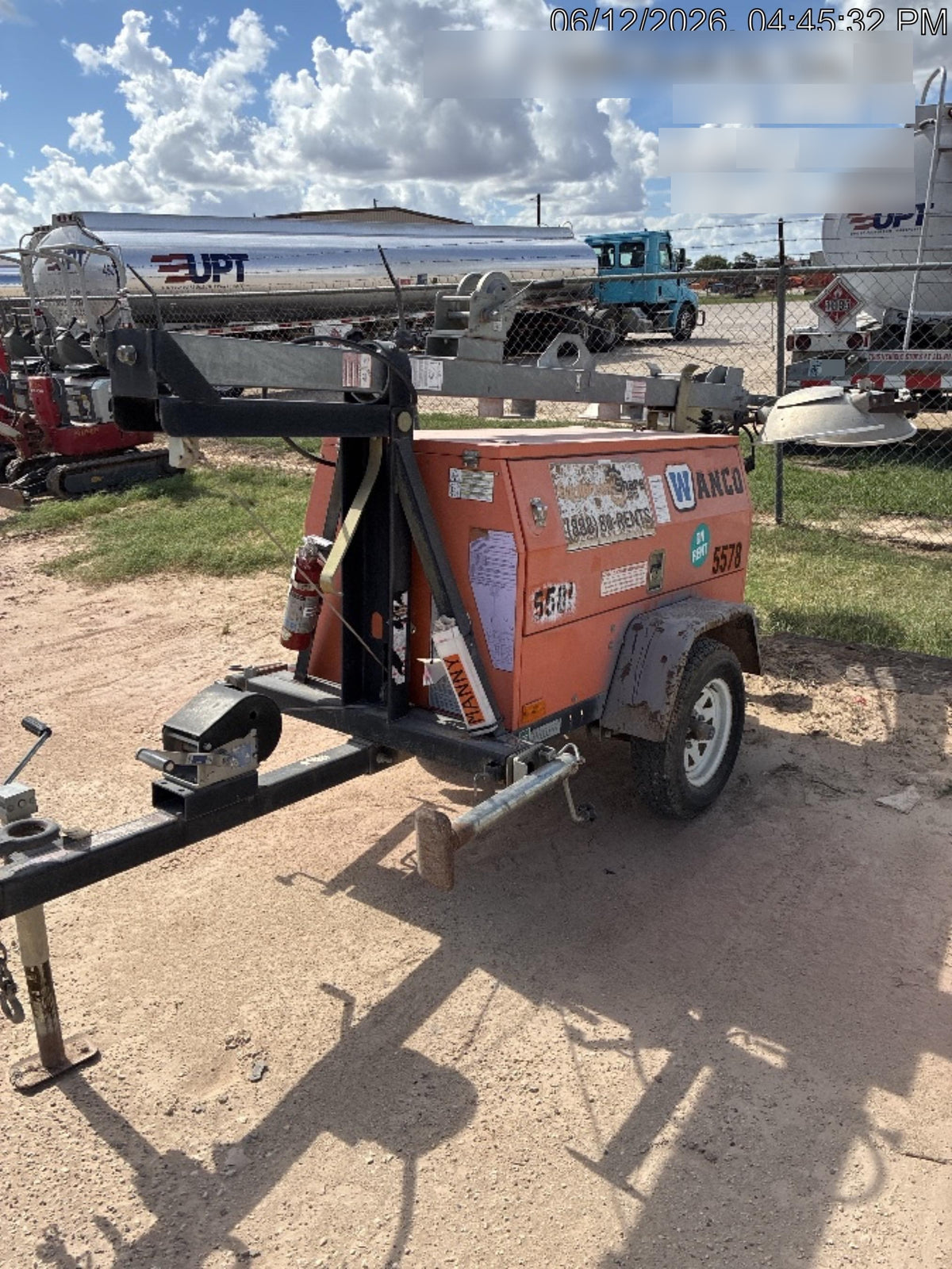 Wanco WLT-4M WANCO WLT-4M 6 kW Towable Light Generator