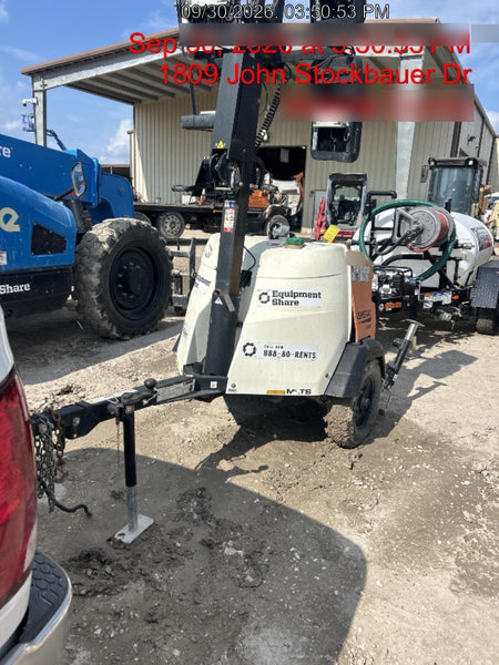 2025 Generac MLTS-4 Diesel, Mitsubishi L2E, 7.1 hp @1800 rpm, Flex Switch 120V Input, Powerzone Controller, (4) 320W LED Lights, 4kW Generator, 39.9 Gal Fuel Tank, 2" Ball, ES Decals