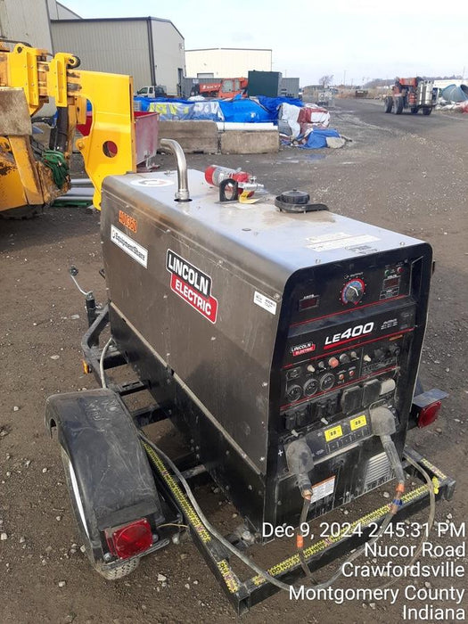 2024 Lincoln Electric LE400 Kubota V1505, Trlr, Cable Rack, Light Kit, ES Decals, T3