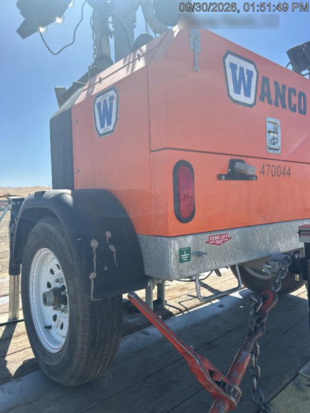 2024 Wanco WLTT-4MM4K Diesel, Deep Sea Controller, Shore Power Plug, Auto Start, (4) 350W LED Floodlights, 4kW Generator, 60 Gal Fuel Tank, 2" Ball, T3
