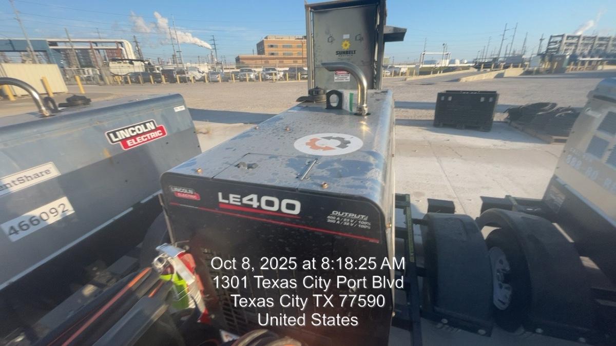 2024 Lincoln Electric LE400 Kubota V1505, Trlr, Cable Rack, Light Kit, ES Decals, T3