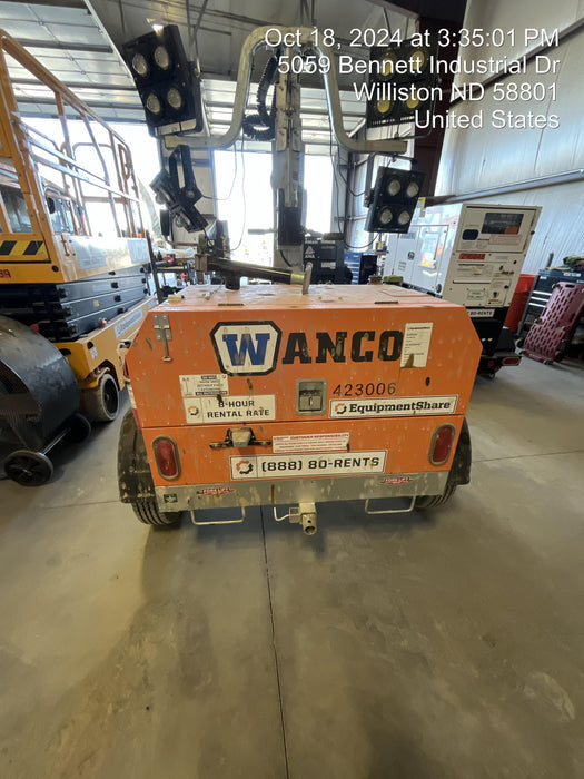 2024 Wanco WLTT-4MM4K Diesel, Deep Sea Controller, Shore Power Plug, Auto Start, (4) 350W LED Floodlights, 4kW Generator, 60 Gal Fuel Tank, 2" Ball, T3