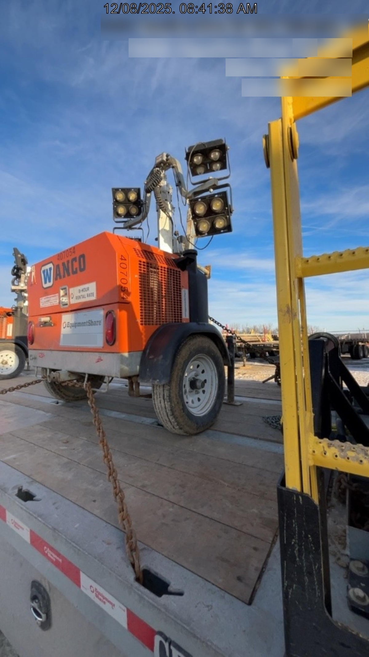 2024 Wanco WLTT-4MM4K Diesel, Deep Sea Controller, Shore Power Plug, Auto Start, (4) 350W LED Floodlights, 4kW Generator, 60 Gal Fuel Tank, 2" Ball, T3