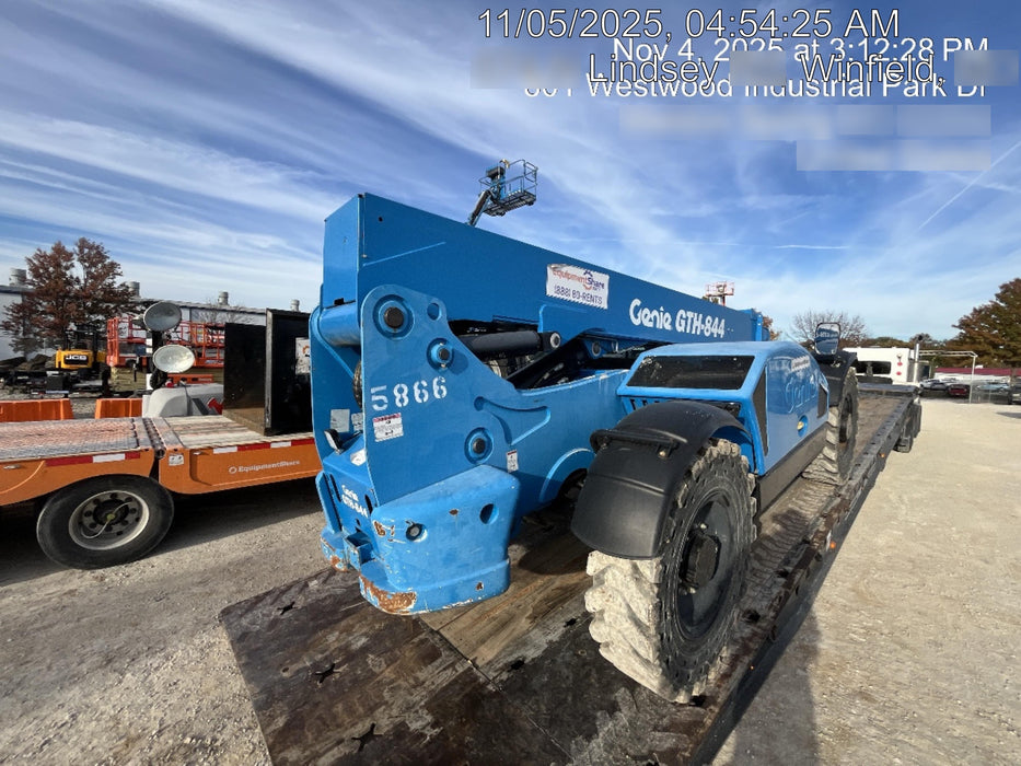 2017 Genie GTH-844 Genie GTH-844, Solid Tires, 60" carriage/forks, Full Cab, Work Lights