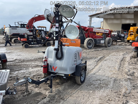 2018 Wacker Neuson LTV6L-MH Wacker Neuson LTV6L Mobile Light Tower w/Fuel Level Sensor Installed