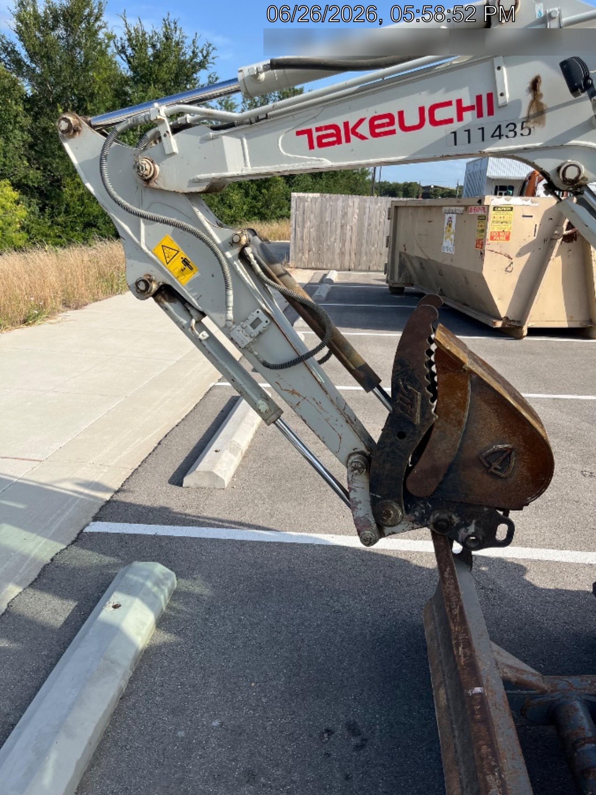 2020 Takeuchi TB-235-2CR Cab/Heat/Air, Rubber Tracks, Manual TAG QC