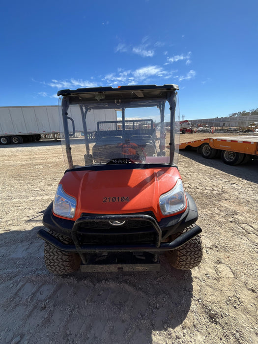 2022 Kubota RTV-X1140W-H Plastic Canopy, Windshield Acrylic Clear, LED Strobe Light, Wire Harness Kit, Back up Alarm