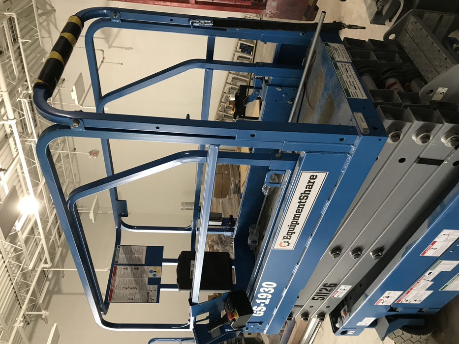 2019 Genie GS-1930 Fixed Rails with Chain Entry