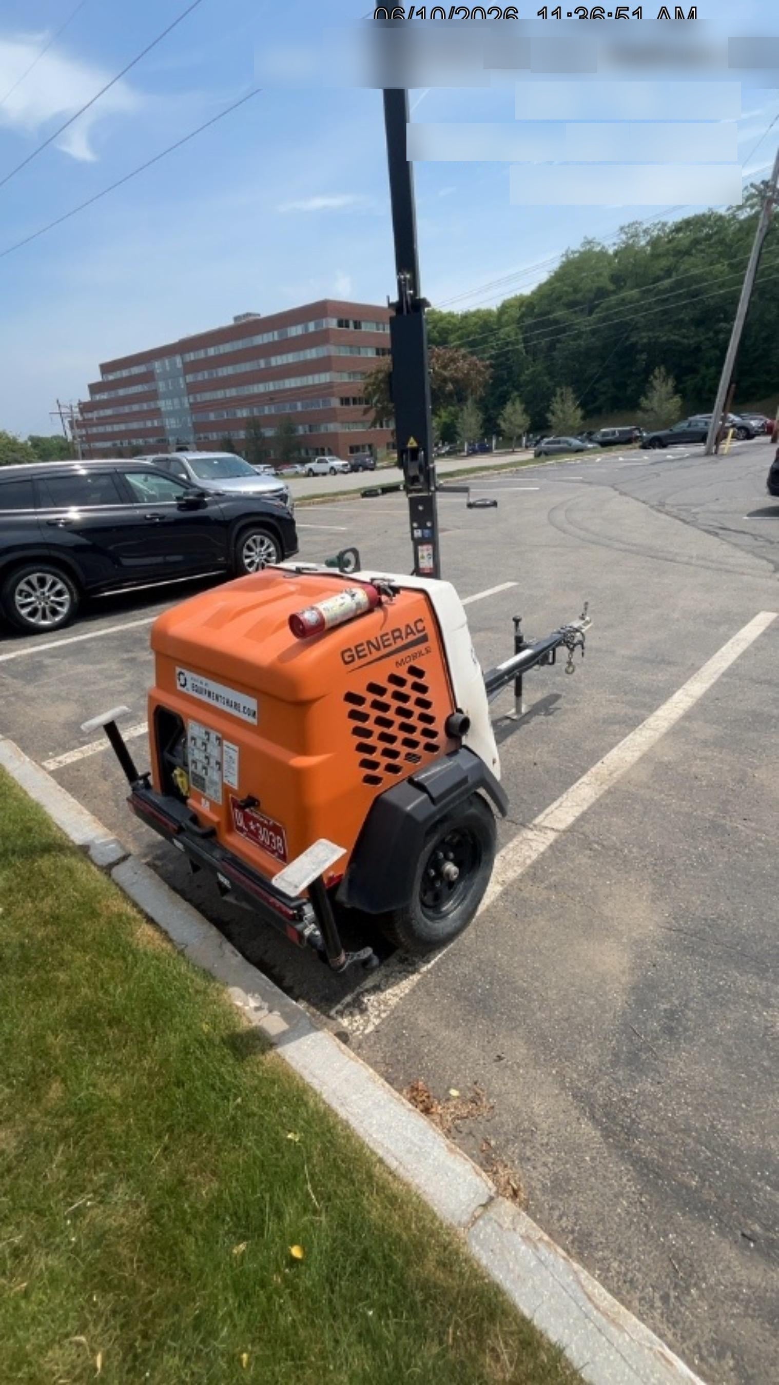 2023 Generac MLT2 Diesel, Flex Switch 120V Input, Powerzone Controller, 
(4) 320W LED Lights, 4kW Generator, 39.9 Gal Fuel Tank, 2" Ball, T3