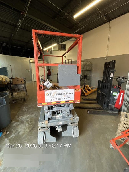 2019 Skyjack SJIII-3219 Solid NM Tires, Half height spring hinged entry gate, Dual Beacons, 800W Inverter