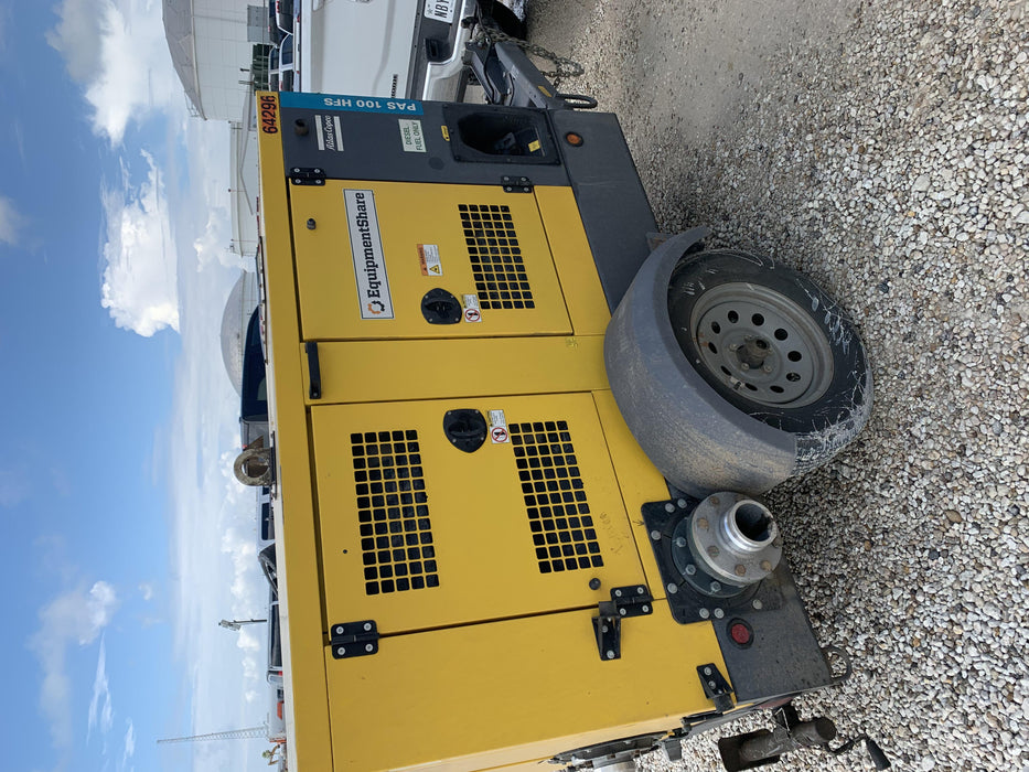 2020 ATLAS COPCO PAS 100 HF CS Enclosed
