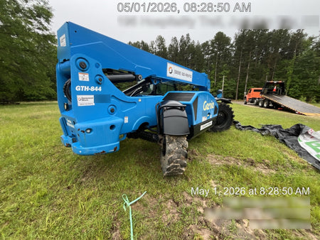 2020 Genie GTH-844 Cab/Heat/Air, Solid Tires, Work Lights, Beacon, Aux Hydraulics, Back up Alarm, Lifting Eye