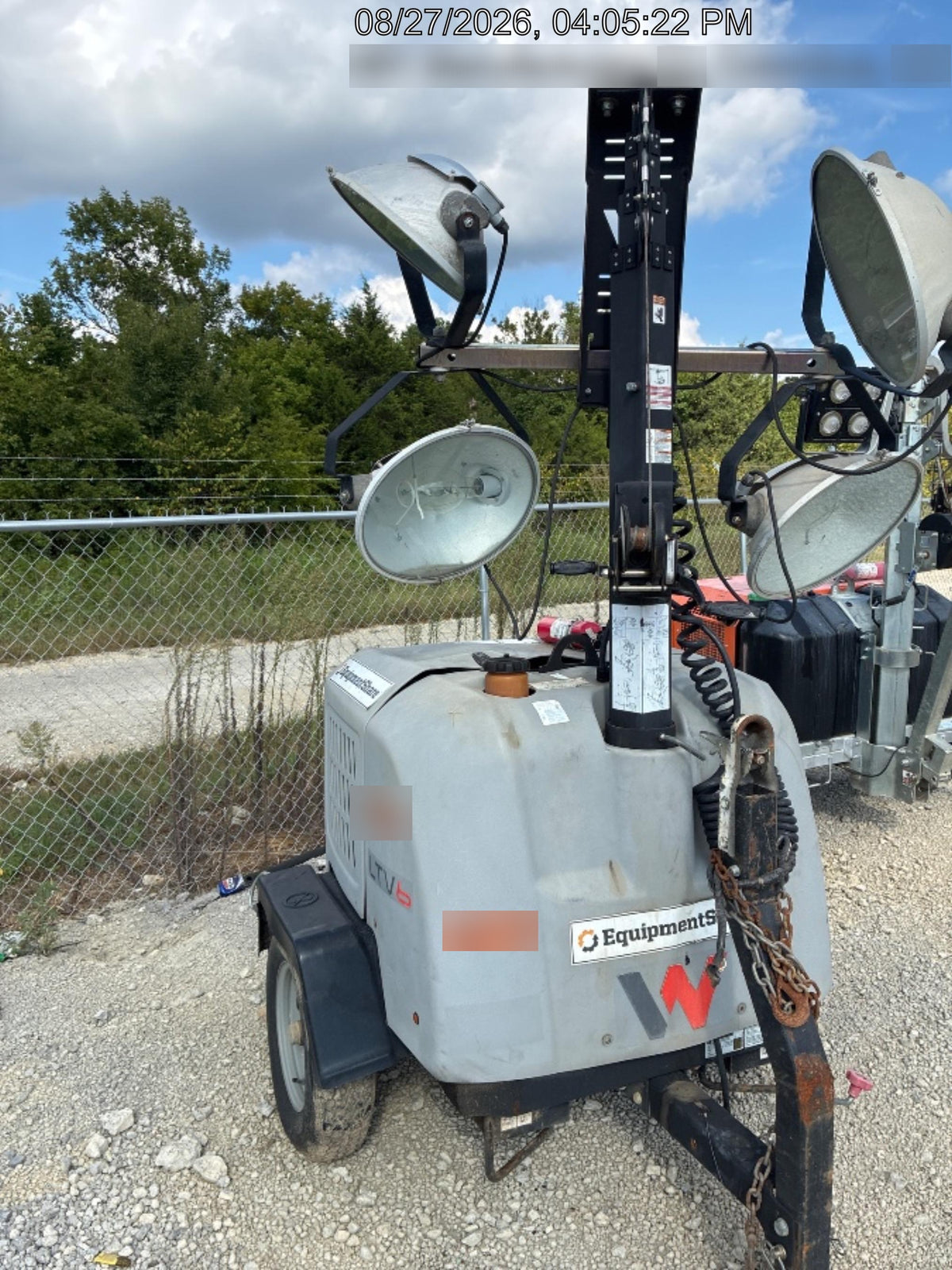 2019 Wacker Neuson LTV6L-MH Standard Options, ES Track Hardware, Fuel Level Sensor