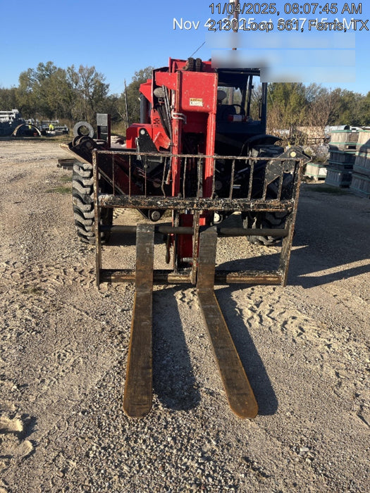 2019 Manitou 12042 Canopy, 120 HP , Solid Tires, Work Lights, Lift Hook, Auxiliary Hydraulics 66" Carriage and 60" Forks