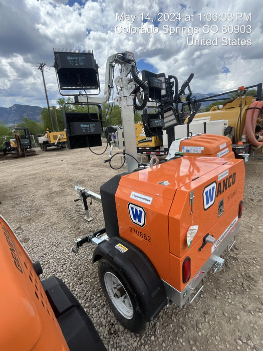 2023 Wanco WLTT-4MM4K Diesel, Deep Sea Controller, Shore Power Plug, Auto Start, (4) 350W LED Floodlights, 4kW Generator, 60 Gal Fuel Tank, 2" Ball, T3