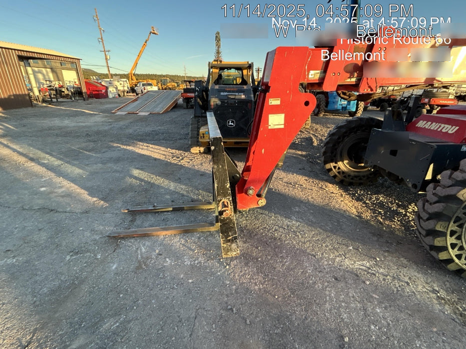 2019 Manitou MTA8044 MTA 8044 - 74 HP T4, Canopy, Worklights/Strobe, Beacon, 66" Carriage, 48" Forks, Solid Tires, Lift Hook, Aux Hydraulics