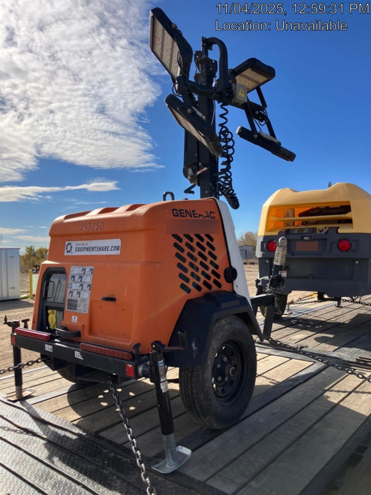 2024 Generac MLT2 Diesel, Flex Switch 120V Input, Powerzone Controller, 
(4) 320W LED Lights, 4kW Generator, 39.9 Gal Fuel Tank, 2" Ball, T3