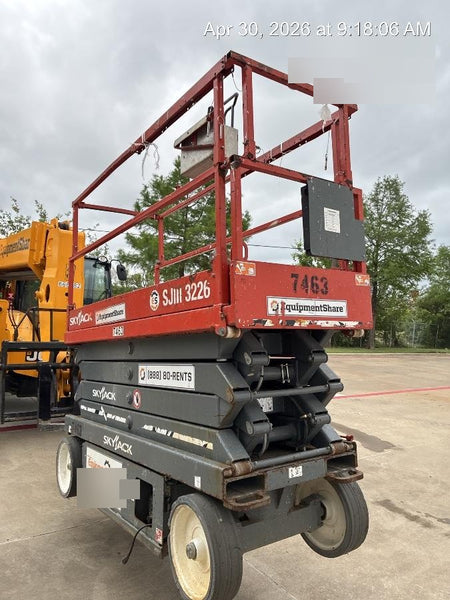 2018 Skyjack SJIII-3226 Skyjack SJIII3226 Scissor Lift w/Trojan Batteries